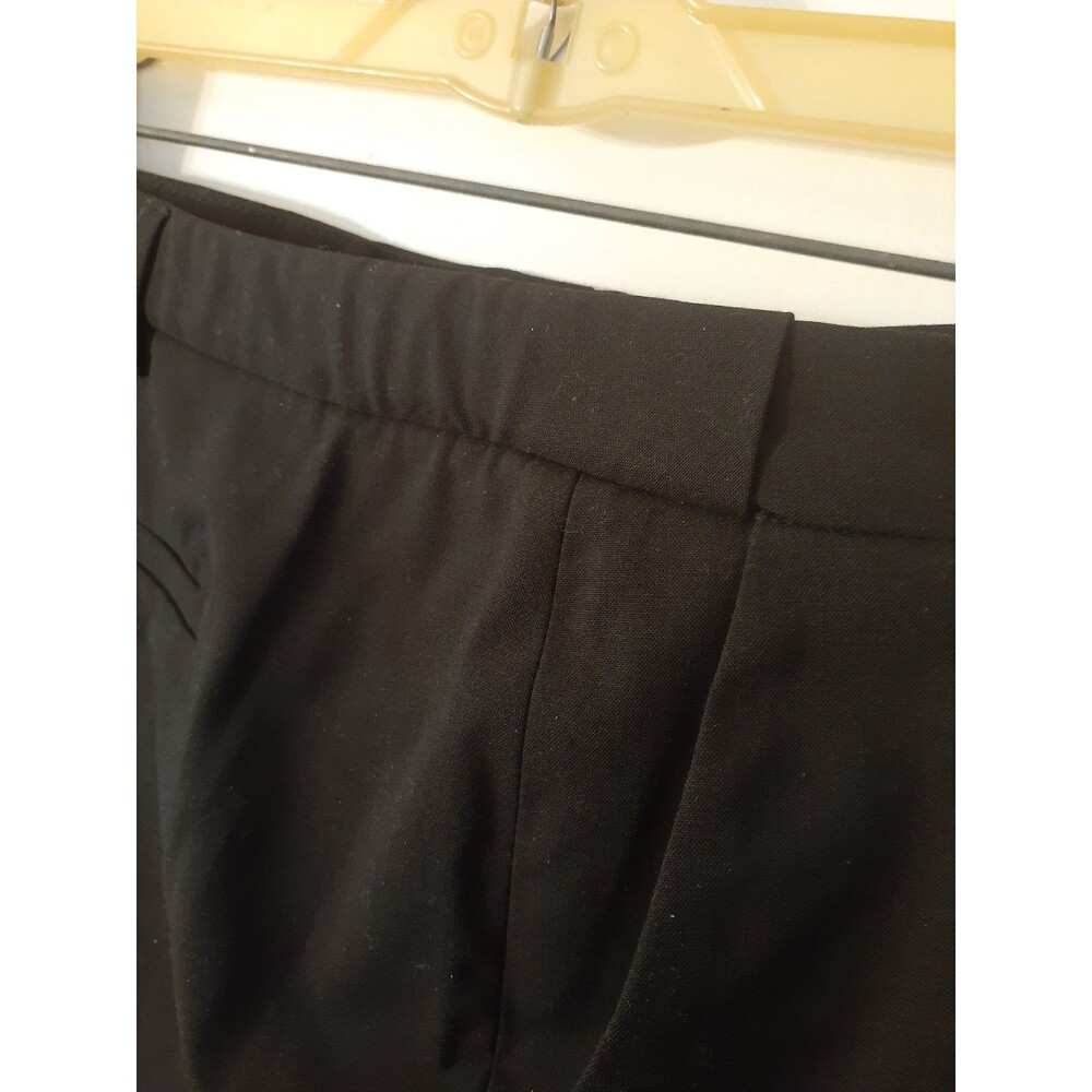 Lands End 20 Tall Women's Dress Pants  Black Wool Blend New $95 Retail - Picture 6 of 8